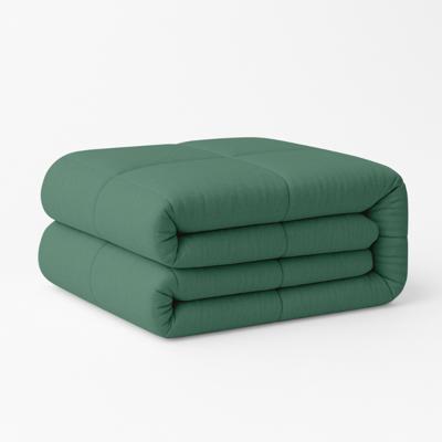 Dekbed Easy Dekbed & Dekbedovertrek in 1 Groen - Easy - zonder overtrek - 140x200 cm (Eenpersoons) - Zydante - 300 Gram per m² - Dekbed-Discounter.nl