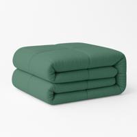 Dekbed Easy Dekbed & Dekbedovertrek in 1 Groen - Easy - zonder overtrek - 140x200 cm (Eenpersoons) - Zydante - 300 Gram per m² - Dekbed-Discounter.nl
