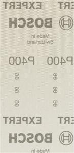 Bosch Accessoires Expert M480 schuurnet voor vlakschuurmachines 93 x 186 mm, K400 - 1 stuk(s) - 2608900760