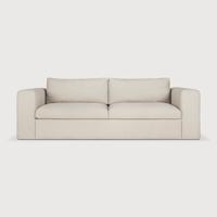 Ethnicraft 3-zits Bank 'Mellow' kleur Off White