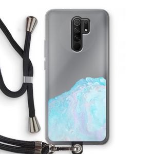 Fantasie pastel: Xiaomi Redmi 9 Transparant Hoesje met koord