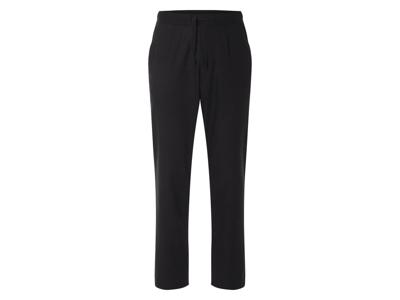 esmara Men Heren broek van linnenmix (Zwart, S)