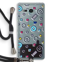 8-bit N°9: Sony Xperia XZ2 Compact Transparant Hoesje met koord