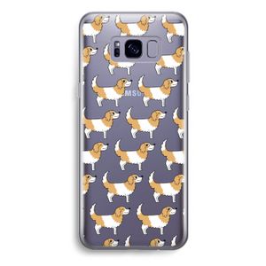 Doggy: Samsung Galaxy S8 Plus Transparant Hoesje