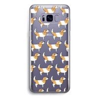 Doggy: Samsung Galaxy S8 Plus Transparant Hoesje