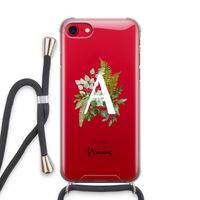 Green Brush: iPhone SE 2020 Transparant Hoesje met koord