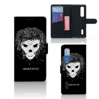 Telefoonhoesje met Naam OPPO Find X2 Pro Skull Hair - thumbnail