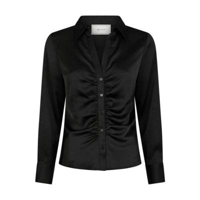 Neo noir - Zwart | Dames | Blouse | Zwart | 40 | regular | Kamst mode