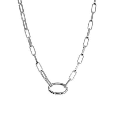 iXXXi Schakel Ketting Square Chain Zilver