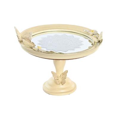 Tafeldecoratie DKD Home Decor 24 x 22,6 x 18 cm Beige Vlinders