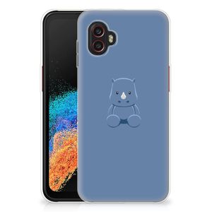 Samsung Galaxy Xcover 6 Pro Telefoonhoesje met Naam Baby Rhino