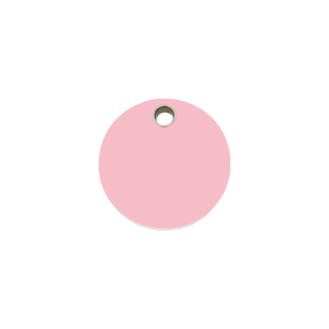 Circle IV plastic dierenpenning small/klein dia. 2 cm - RedDingo