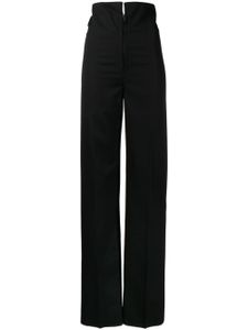 LITKOVSKA pantalon en laine à taille haute - Noir