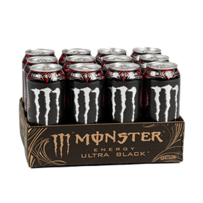 Monster Energy Ultra Black (12 x 500 ml)