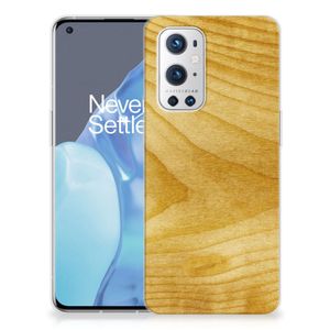 OnePlus 9 Pro Bumper Hoesje Licht Hout