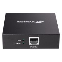 Edimax GP-101ET Network transmitter Zwart 10,100,1000Mbit/s netwerkextender - thumbnail