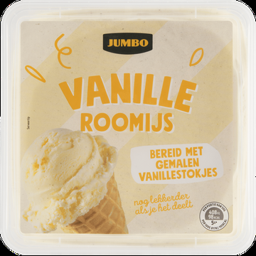 Jumbo Vanille Roomijs 480 g