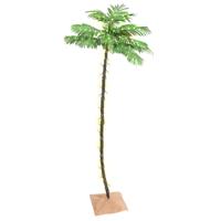 VidaXL Palmboom led 136 led&apos;s warmwit 220 cm