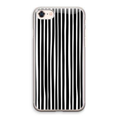 Stripes: iPhone 8 Transparant Hoesje