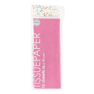 Globos Tissuepapier 10 vellen hard roze, 50x70cm