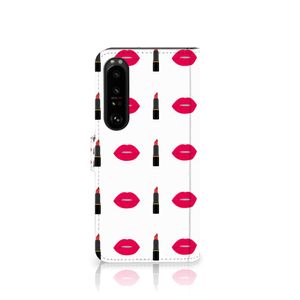 Sony Xperia 1 IV Telefoon Hoesje Lipstick Kiss