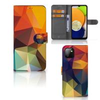 Samsung Galaxy A03 | Book Case | Polygon Color