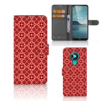 Nokia 3.4 | Telefoon Hoesje | Batik Rood