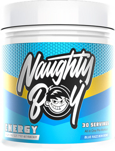 Naughty Boy Energy Pre-Workout Blue Raspberry (390 gr)