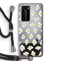 Spiegeleitjes: Huawei P40 Pro Transparant Hoesje met koord