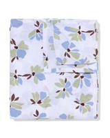 HEMA Tafelkleed 140x240cm katoen bloemen groen-blauw (multicolor)
