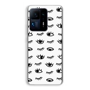 Eye pattern #2: Xiaomi Mi Mix 4 Transparant Hoesje