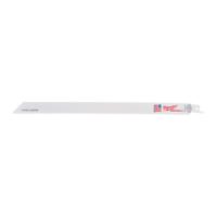 Milwaukee Reciprozaagbladen | Universeel | Hout/metaal/kunststof | 300mm x 10/14 Tpi | 5 stuks - 48475194