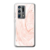 Peach bath: Huawei P40 Pro Plus Transparant Hoesje