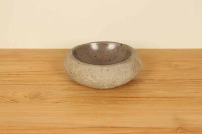 Rivierstenen waskom RXXS010305, 25x23x10 cm