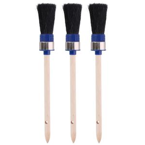 3x Verfkwast rond D 2,5 x 23 cm