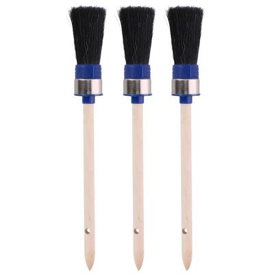 3x Verfkwast rond D 2,5 x 23 cm