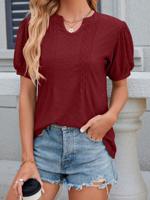 Casual Regular Fit V Neck T-Shirt