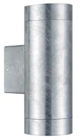Nordlux Wandlamp Tin Maxi Double 2x GU10 verzinkt IP54 - 4800938