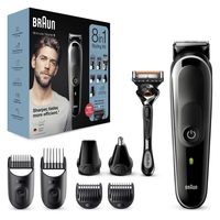 Braun All-in-one Multigroomer 5 MGK5360, 8-in-1 Baardtrimmer Voor Mannen, Haartrimmer, Voor Gezicht, Haar - thumbnail