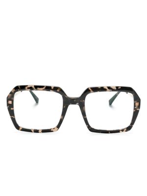 Mykita lunettes de vue Vanilla à monture carrée - Noir