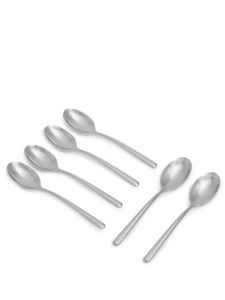 Sambonet lot de 6 cuillères à expresso Taste - Argent