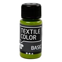 Creativ Company Textile color semi-dekkende textielverf - kiwi, 50ml