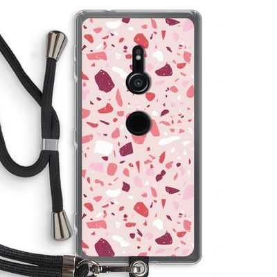 Terrazzo N°15: Sony Xperia XZ2 Transparant Hoesje met koord