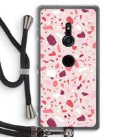 Terrazzo N°15: Sony Xperia XZ2 Transparant Hoesje met koord
