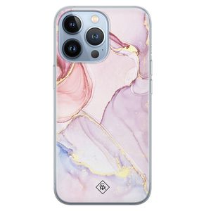 iPhone 13 Pro siliconen hoesje - Purple sky