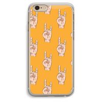 Rock: iPhone 6 Plus / 6S Plus Transparant Hoesje