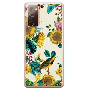 Samsung Galaxy S20 FE siliconen hoesje - Sunflowers