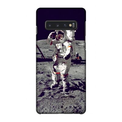 Spaceman: Samsung Galaxy S10 4G Volledig Geprint Hoesje