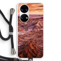 Mars: Huawei P50 Transparant Hoesje met koord