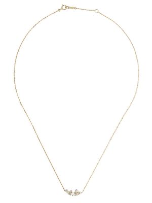 Mizuki collier Sea of Beauty en or jaune 14ct orné de diamants